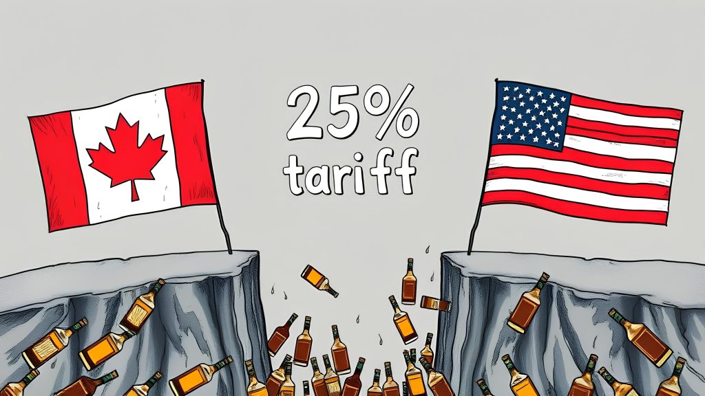Canada’s Tariff Retaliation Hits Hard: American Spirits Face a Market Storm