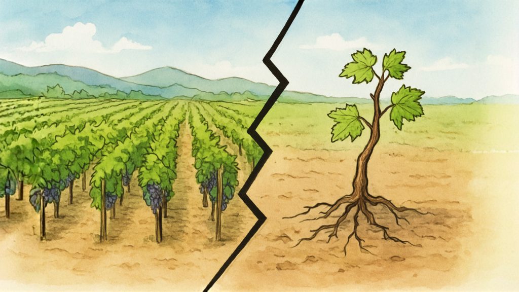France’s Structural Retrenchment: €130 Million to Permanently Uproot 32,500 Hectares of Vineyard